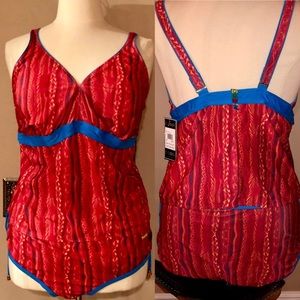 🆕 Coogi Australia 🌊 Swim Tankini 2pc Plus Size Y2K Vintage